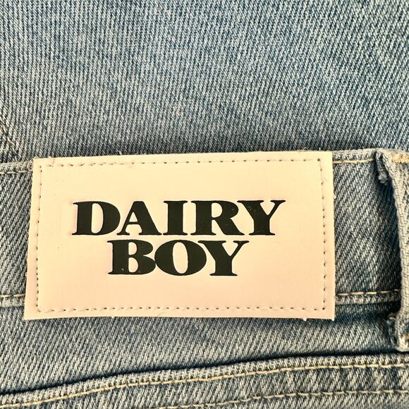 Dairy Boy Light Wash Relaxed Straight Leg Comfort Denim - Picture 5 of 9